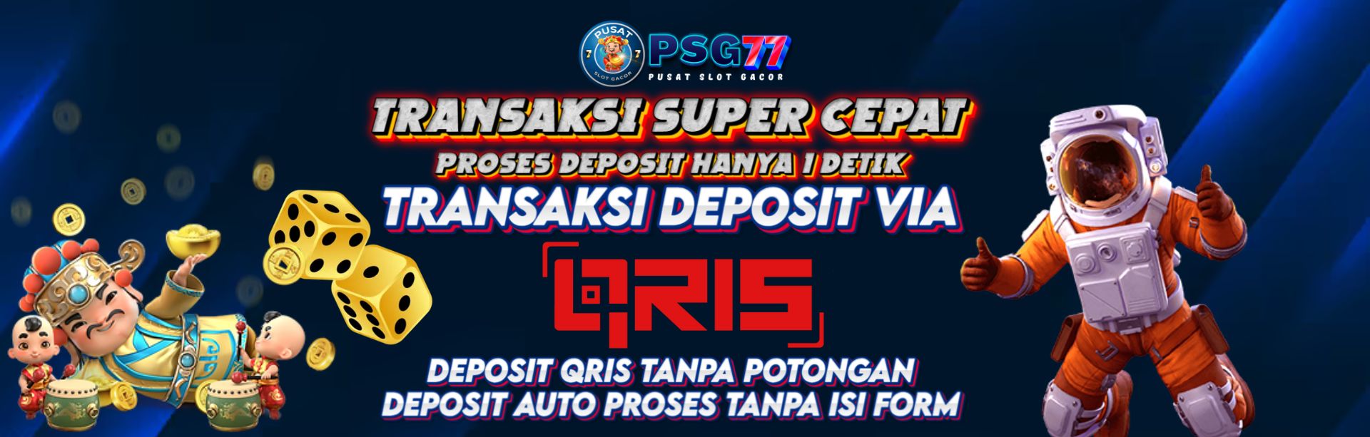 DEPOSIT QRIS 1 DETIK 