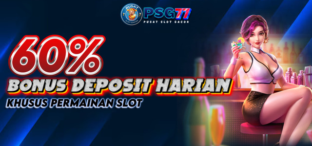 BONUS DEPOSIT HARIAN 60%