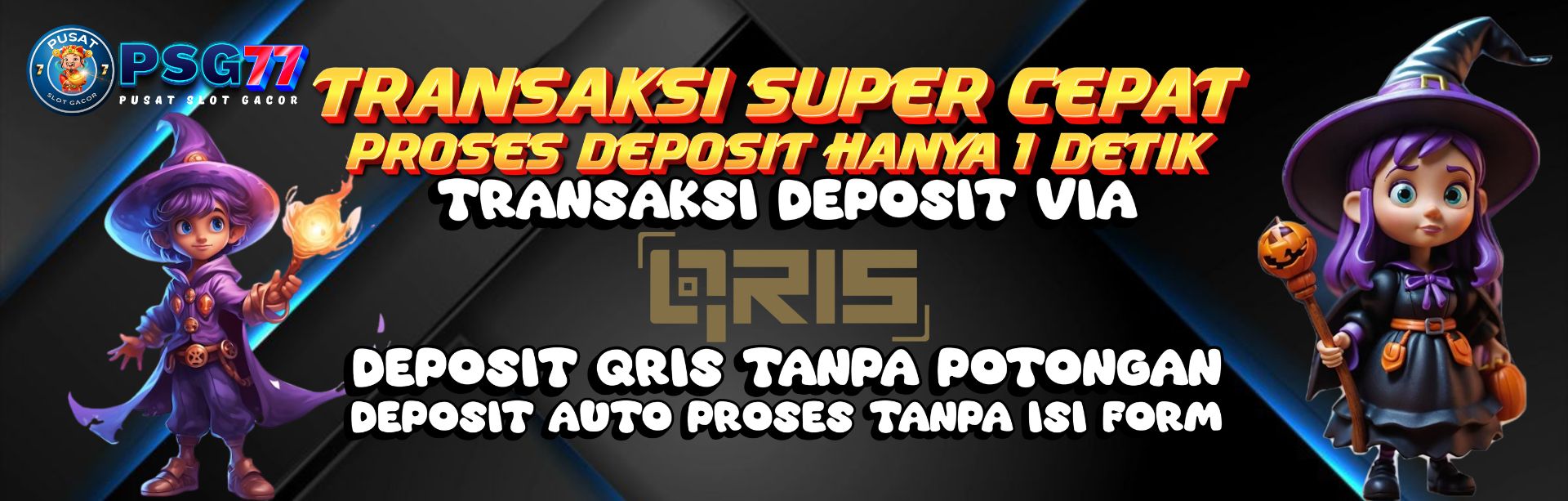 DEPOSIT QRIS 1 DETIK 